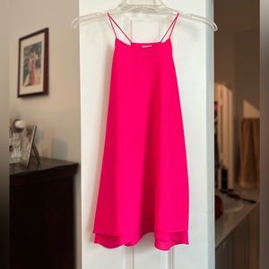 Hot Pink Tank Top Blouse